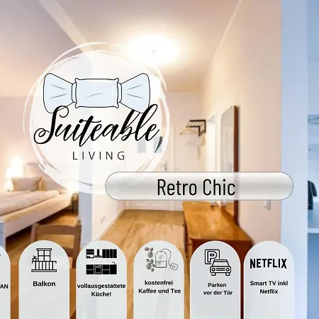 Schoene In Plagwitz Nahe Karl-heine-strasse -netflix, Wlan, Waschmaschinet Apartment